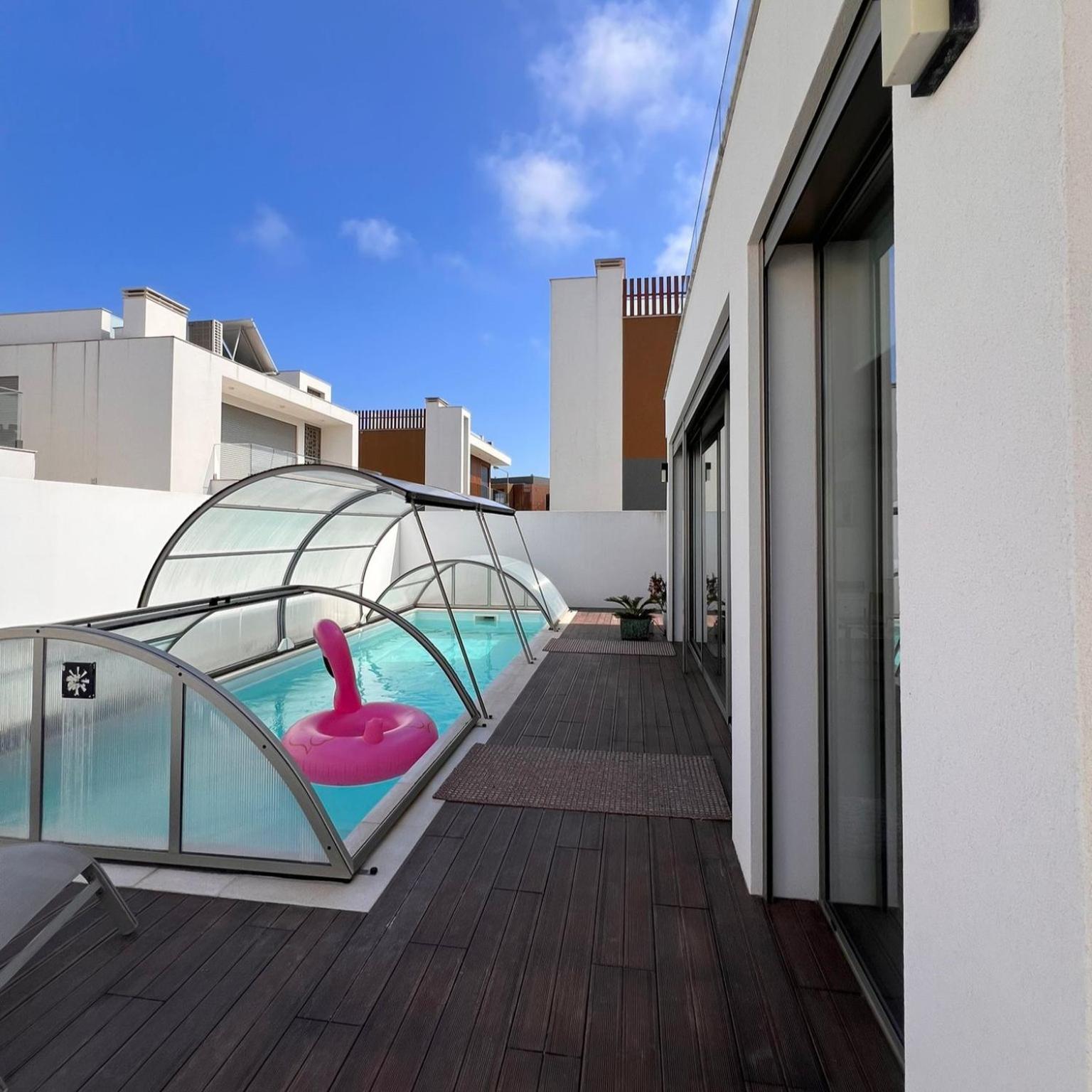 Silvercoast Concha Baia With Heated Pool And Seaview Rooftop Lounge Villa Salir de Porto